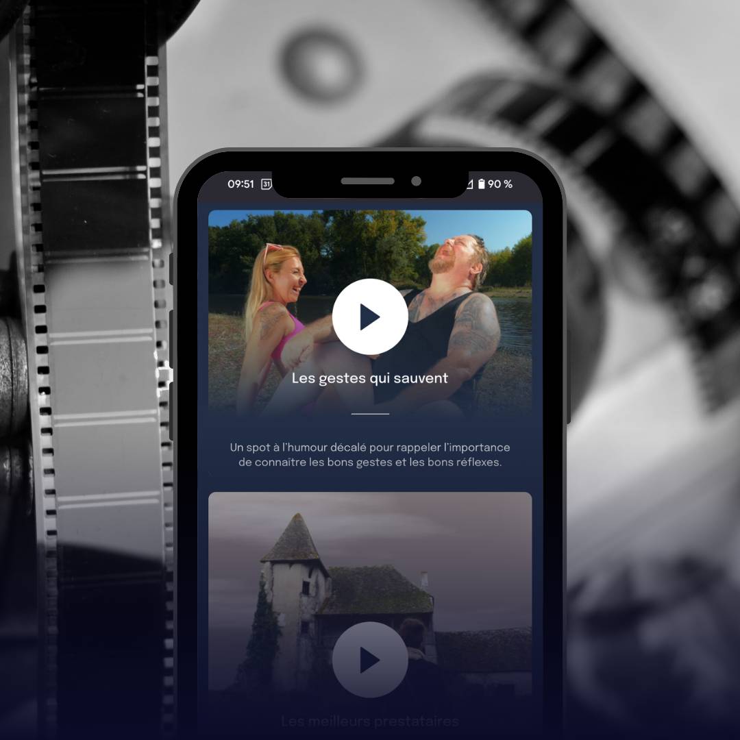 Les Aristocrates Agence de création audiovisuelle humoristique - Portfolio projets web site internet AMCom